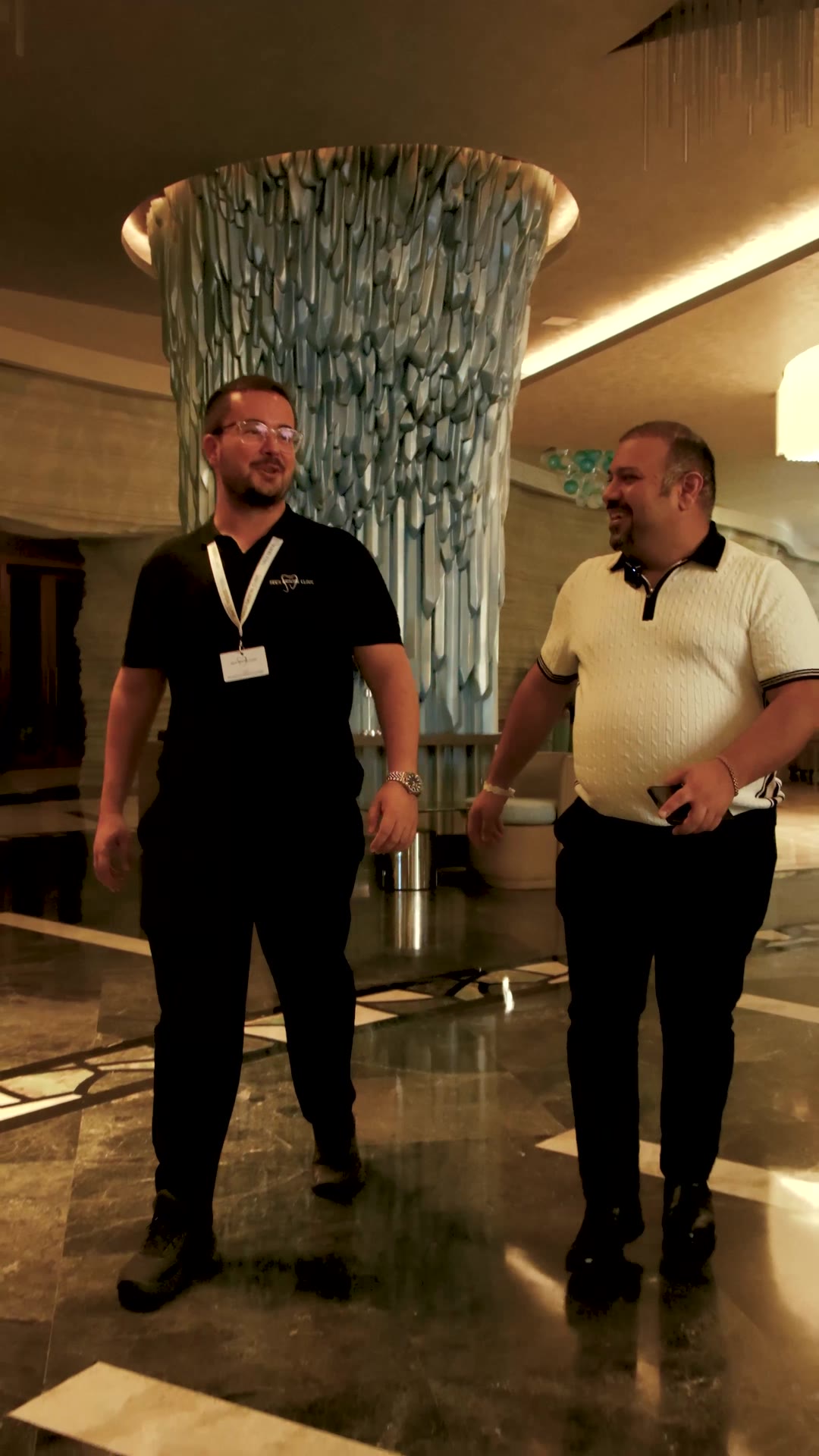 Dr Kaveh Shirazi visiting Seçil Dental Clinic in Antalya